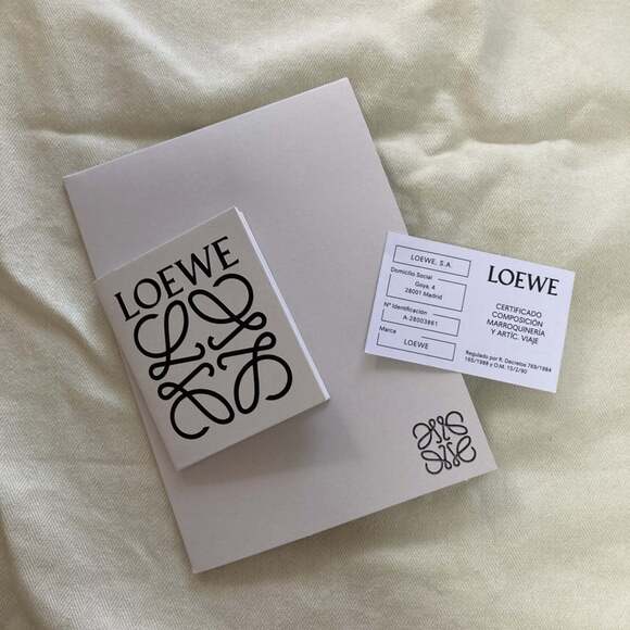 LOEWE Anagram Leather Patch Handbag/Basket Bag, Small, 327.02.S93, Brown, Wom... - Picture 14 of 14